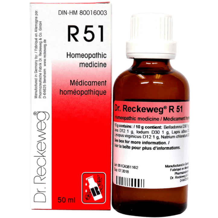 Dr. Reckeweg R51 50ml Homeopathic at Village Vitamin Store