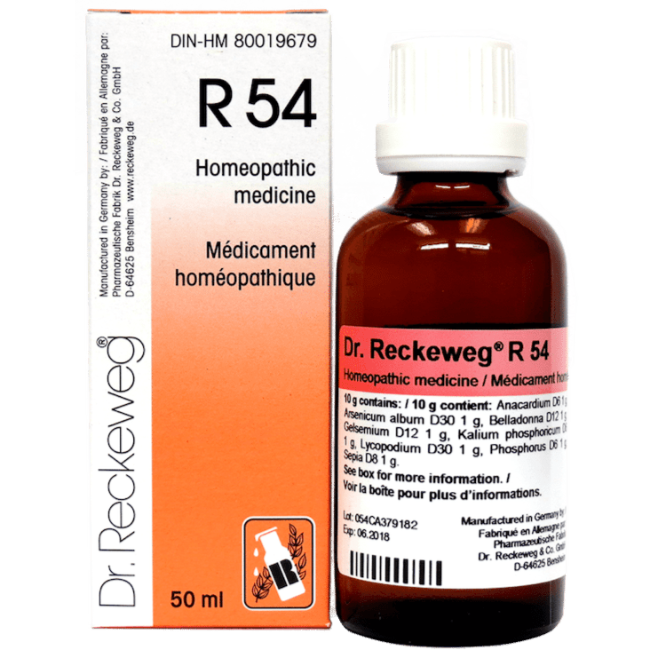 Dr. Reckeweg R54 50ML Homeopathic at Village Vitamin Store