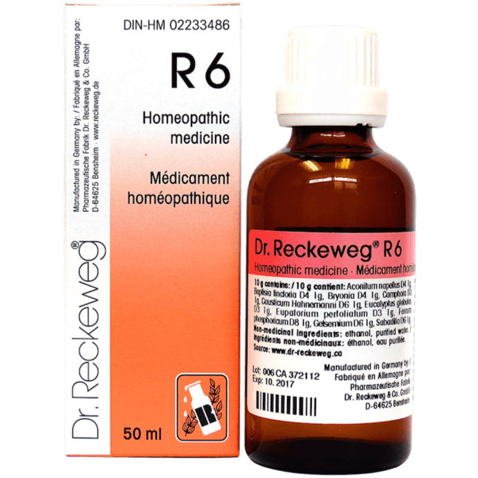 Dr. Reckeweg R6 50ML Homeopathic at Village Vitamin Store