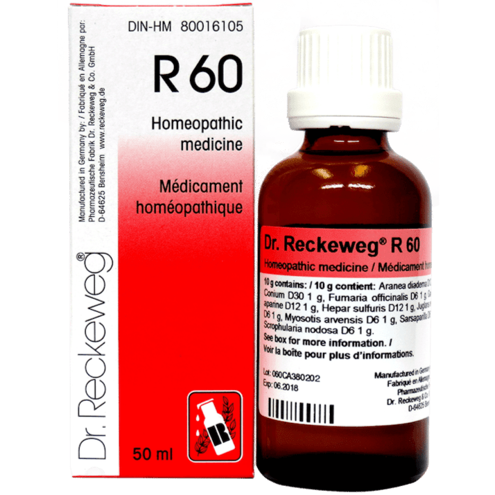 Dr. Reckeweg R60 50mL Homeopathic at Village Vitamin Store
