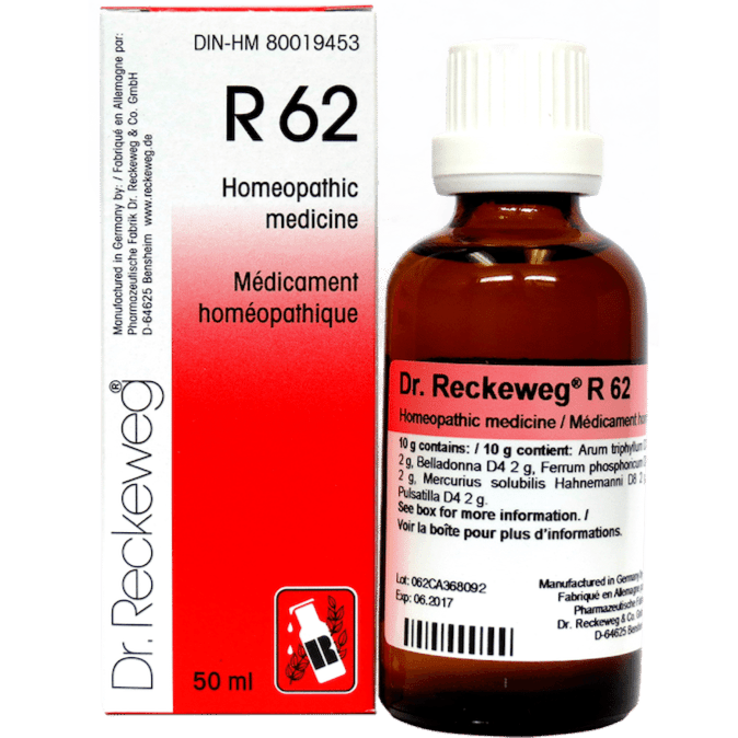 Dr. Reckeweg R62 50ML Homeopathic at Village Vitamin Store