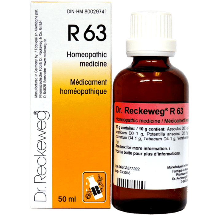Dr. Reckeweg R63 50ML Homeopathic at Village Vitamin Store