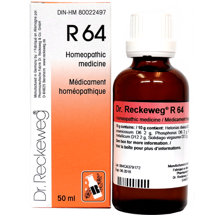 Dr. Reckeweg R64 50ML Homeopathic at Village Vitamin Store