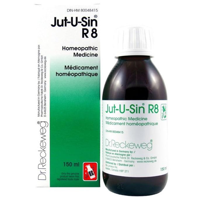 Dr. Reckeweg Jut-U-Sin R8 Cough Syrup 150ML Homeopathic at Village Vitamin Store