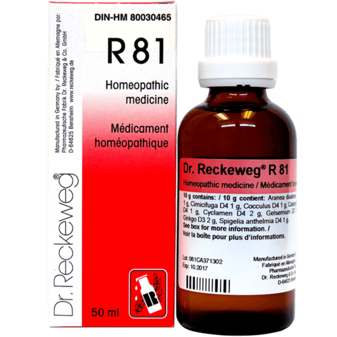 Dr. Reckeweg R81 50ml Homeopathic at Village Vitamin Store