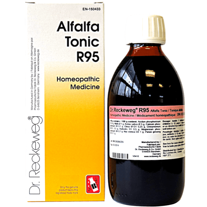 Dr. Reckeweg R95 Alfalfa Tonic 100mL Homeopathic at Village Vitamin Store