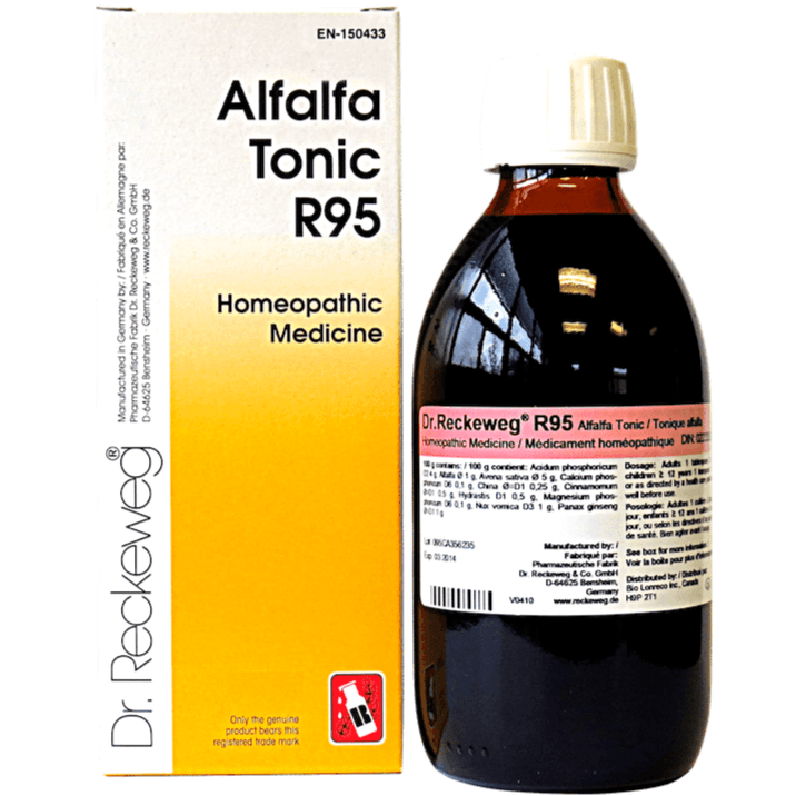 Dr. Reckeweg R95 Alfalfa Tonic 250mL Homeopathic at Village Vitamin Store