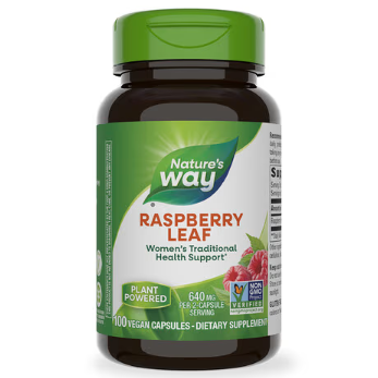 Nature's Way Red Raspberry Leaves 450 mg 100 Caps