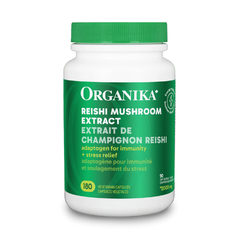 Organika Reishi 250mg 180 Veggie Caps
