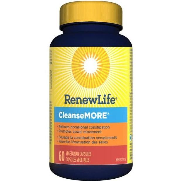 Renew Life CleanseMore 60 Veggie Caps Supplements - Detox at Village Vitamin Store
