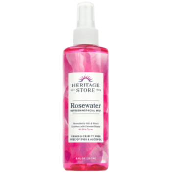 Heritage Products Rosewater Facial Mist 237ml Face Toner at Village Vitamin Store