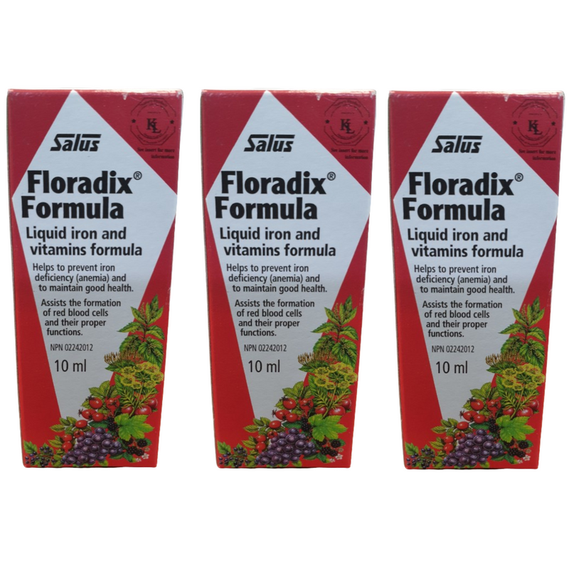 FREE WITH $99 PURCHASE: Floradix Formula 30mL(10mL *3)