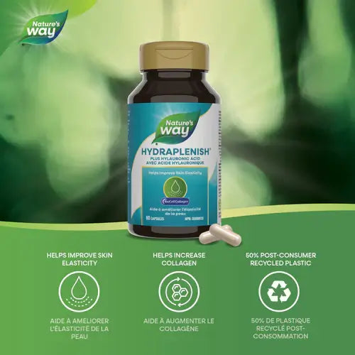 Nature's Way Hydraplenish 500 mg 60 Caps