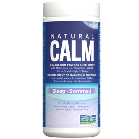 Natural Calm Sleep Mixed Berry 4 oz Supplements - Sleep at Village Vitamin Store