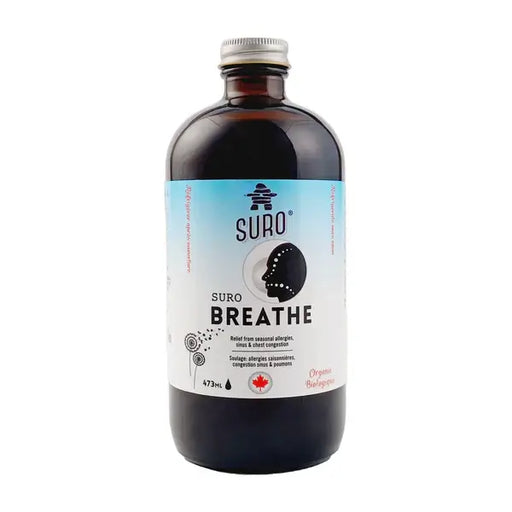 Suro Breathe bottle on a white background
