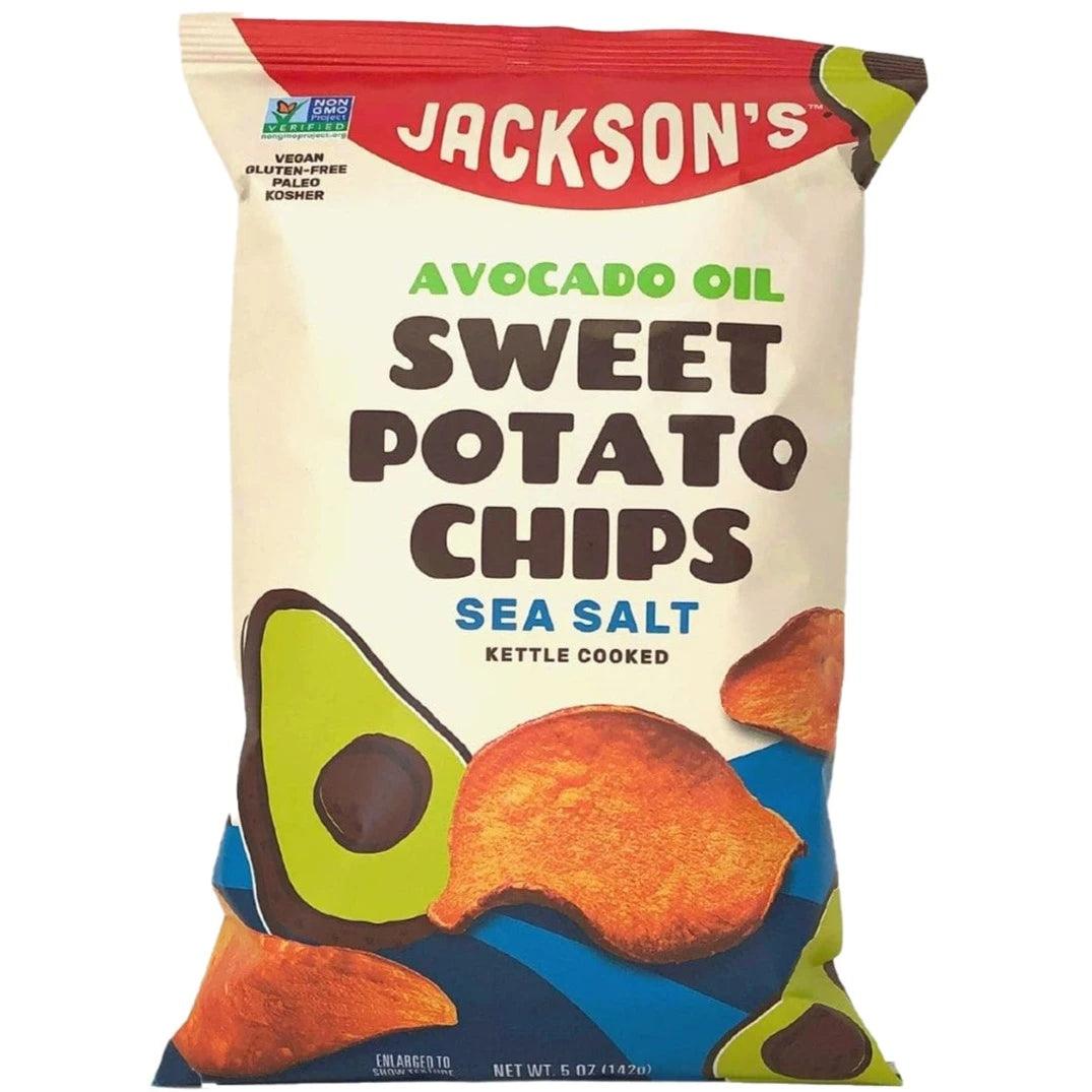 Jackson's Sweet Potato Chips Sea Salt 142g Food Items at Village Vitamin Store