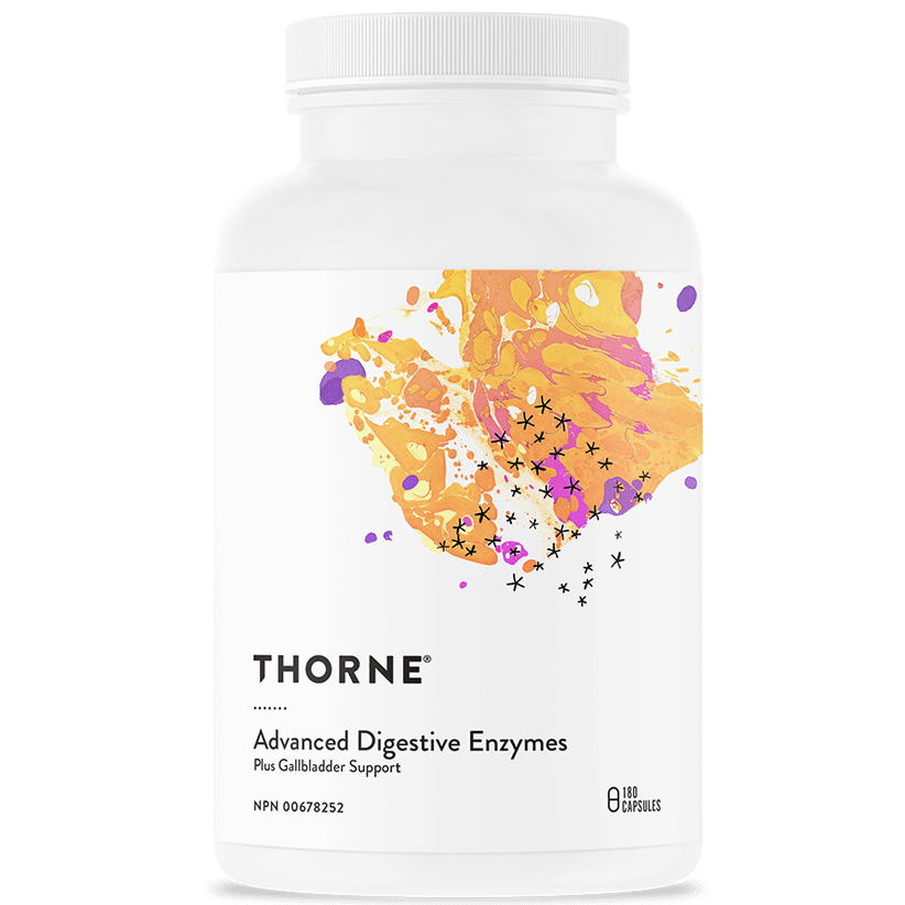 Thorne Advanced Digestive Enzymes 180 Capsules Supplements - Digestive Enzymes at Village Vitamin Store