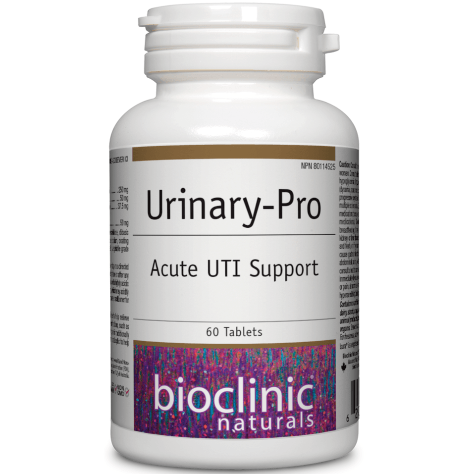 Bioclinic Urinary-Pro 60 Tabs Supplements - Bladder & Kidney Health at Village Vitamin Store