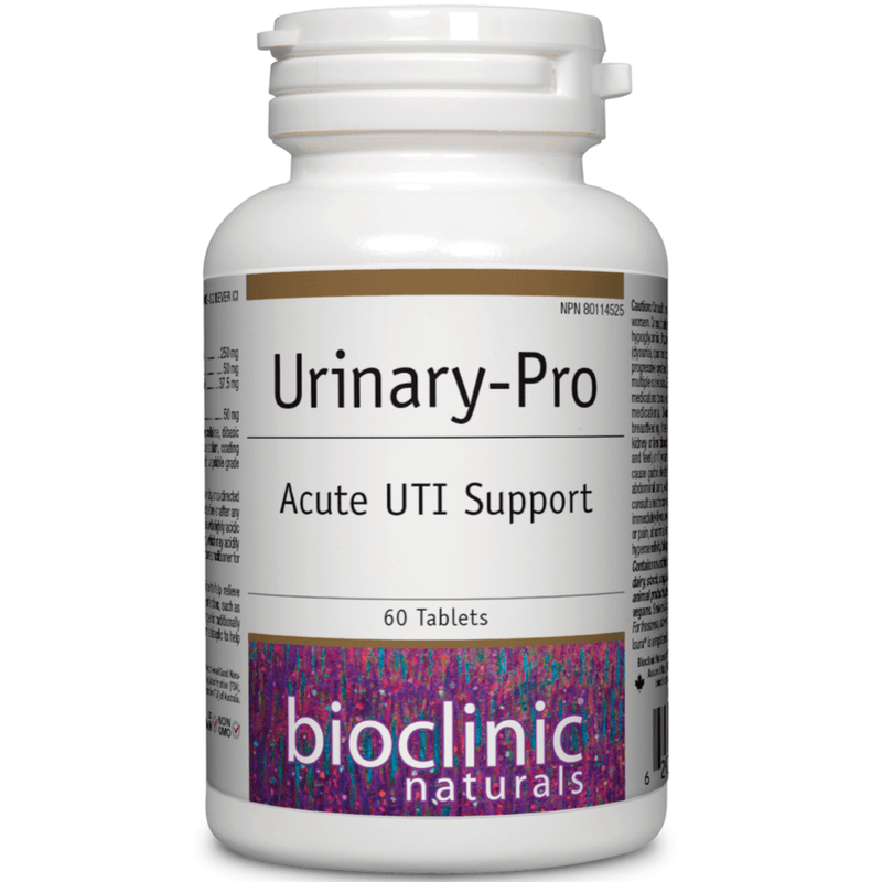 Bioclinic Urinary-Pro 60 Tabs Supplements - Bladder & Kidney Health at Village Vitamin Store