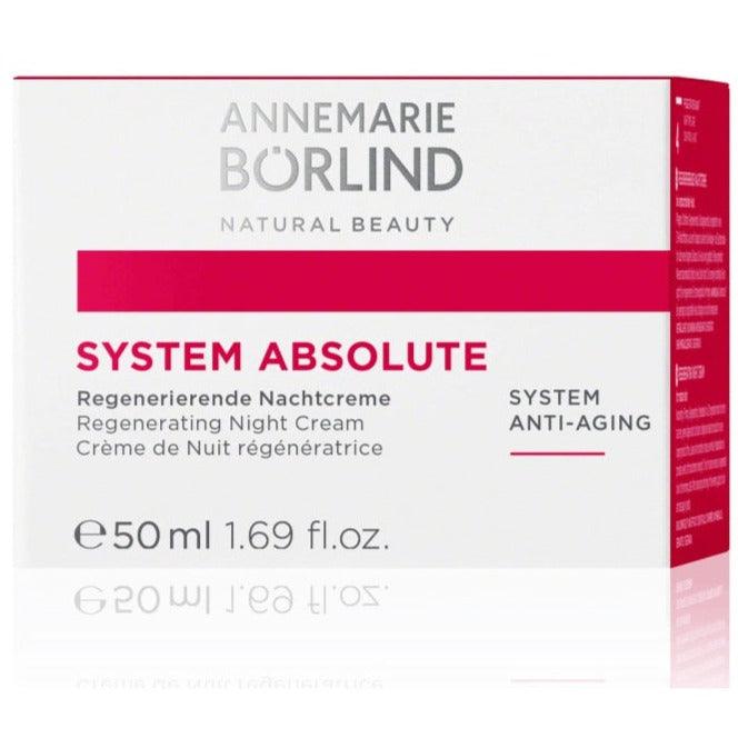 Annemarie Borlind System Absolute Night Cream - 50ml Face Moisturizer at Village Vitamin Store