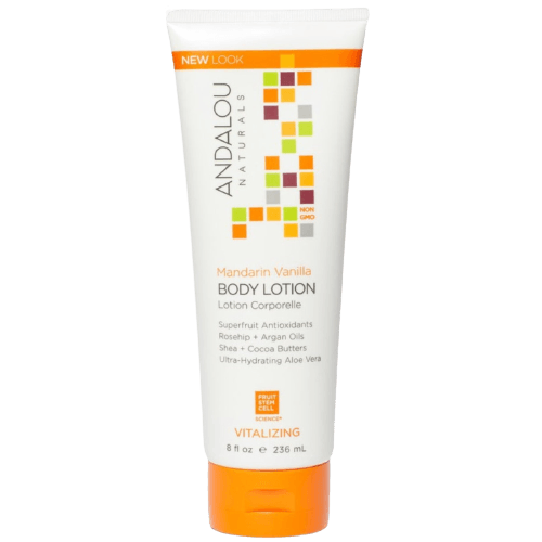 Andalou Naturals Body Lotion Vitalizing Mandarin Vanilla 236 ml Body Moisturizer at Village Vitamin Store