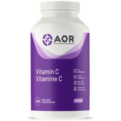 AOR Vitamin C 1000mg 300 Veggie Caps Vitamins - Vitamin C at Village Vitamin Store