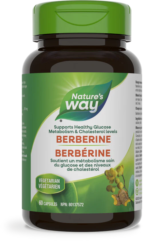 Nature’s Way Berberine 60 Vegetarian Capsules