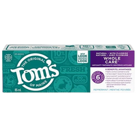Tom's Of Maine Toothpaste Flouride Free Peppermint 85mL Toothpaste at Village Vitamin Store