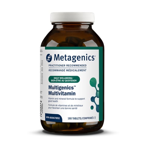 Metagenics Multigenics Without  Iron 180 Tabs