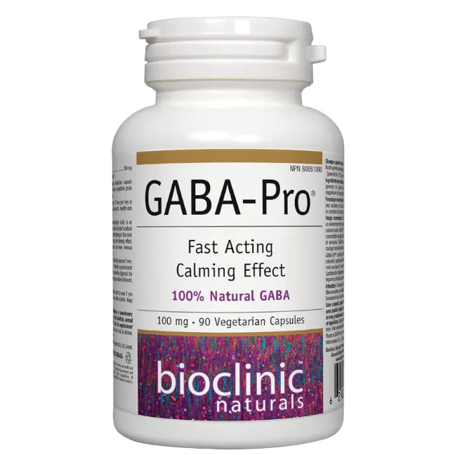 Bioclinic Naturals GABA Pro 90 Veggie Caps