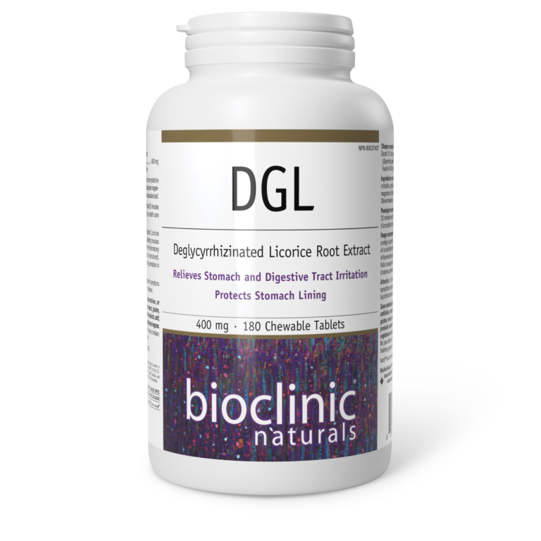 Bioclinic DGL 400mg 180 Chewable Tablets