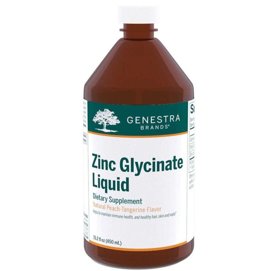 Genestra Zinc Glycinate Liquid 450mL Minerals - Zinc at Village Vitamin Store