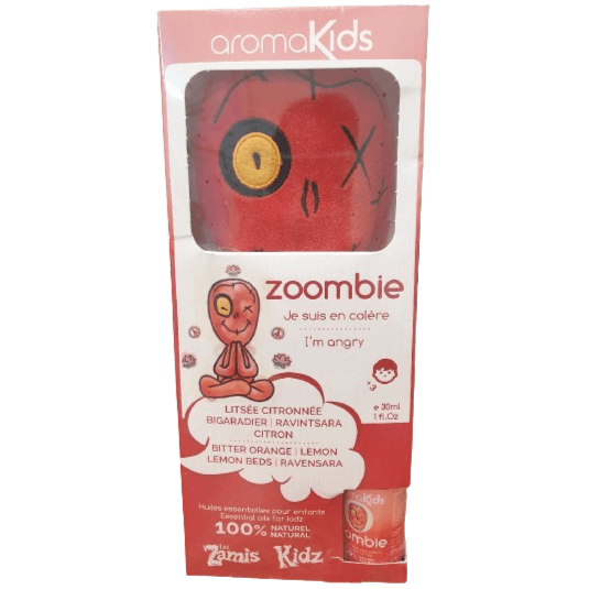 Kidz aromaKids Zoombie 'i'm angry' irritability essential oil- 30 ml Essential Oils at Village Vitamin Store