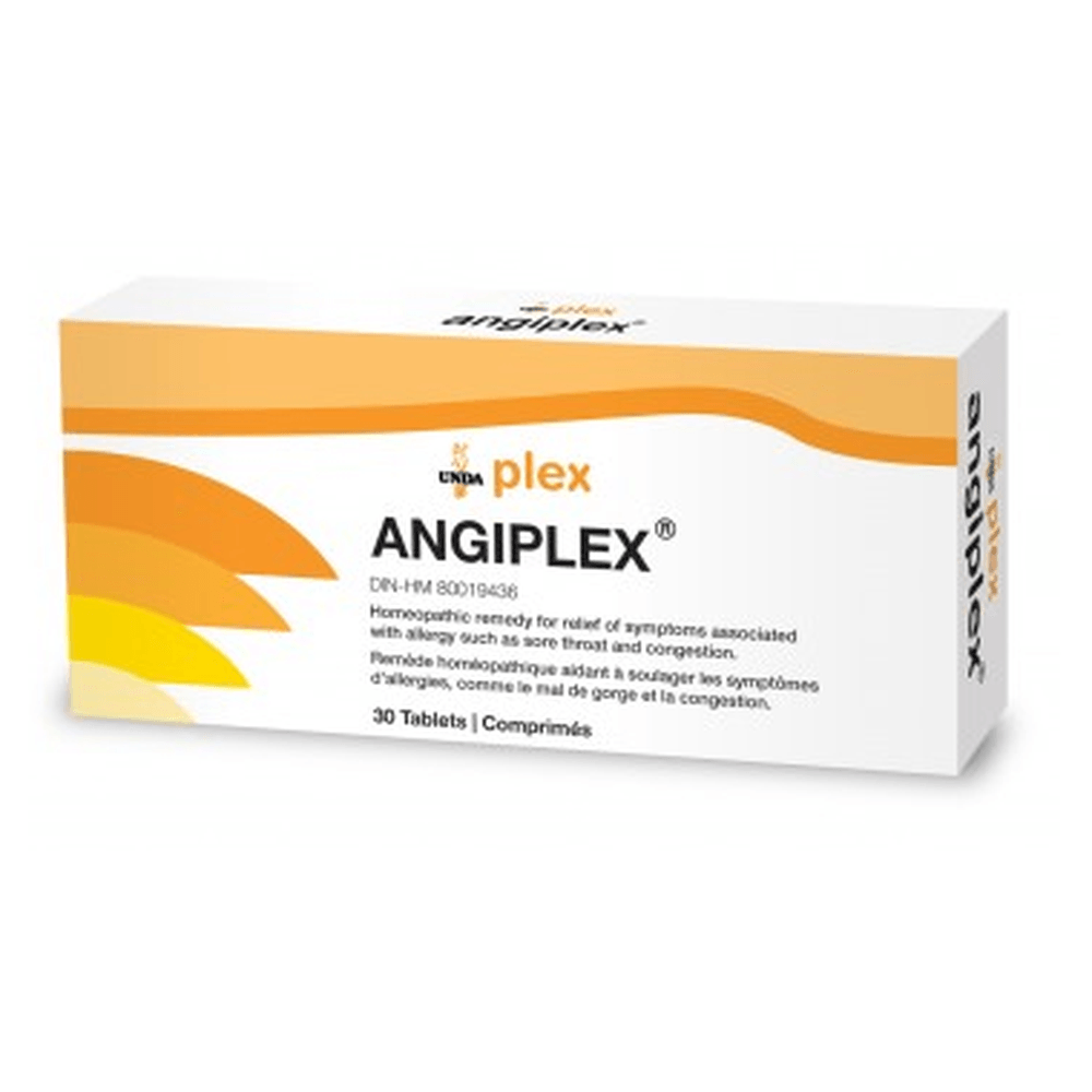 UNDA Plex Angiplex 30 Tabs Homeopathic at Village Vitamin Store