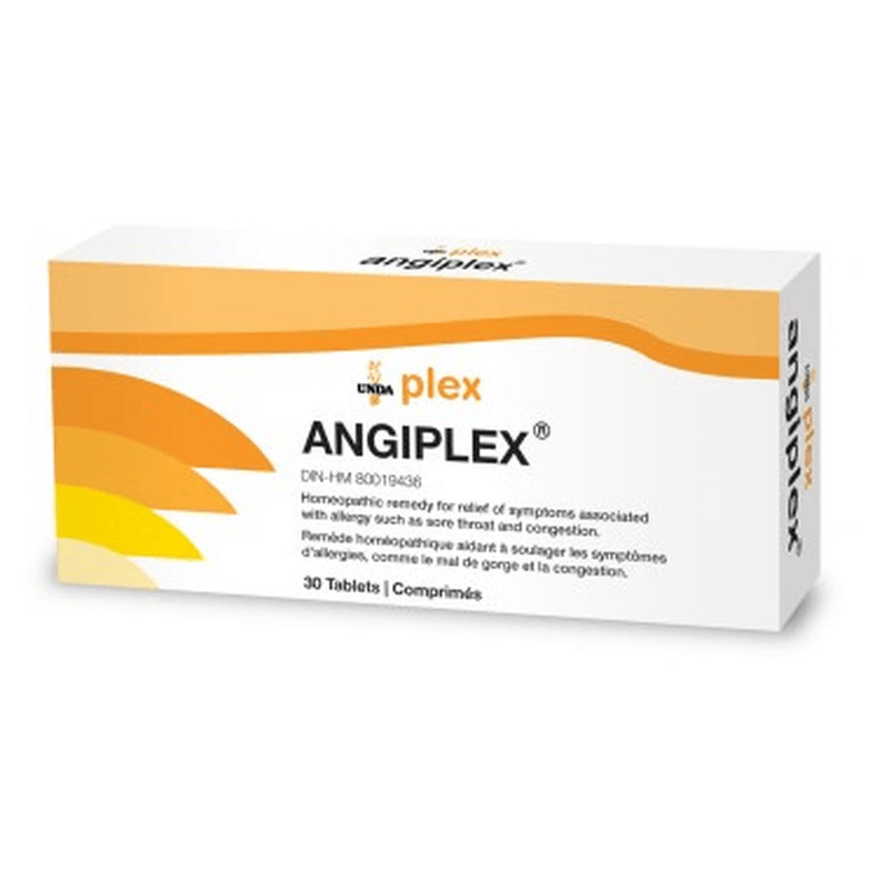 UNDA Plex Angiplex 30 Tabs Homeopathic at Village Vitamin Store