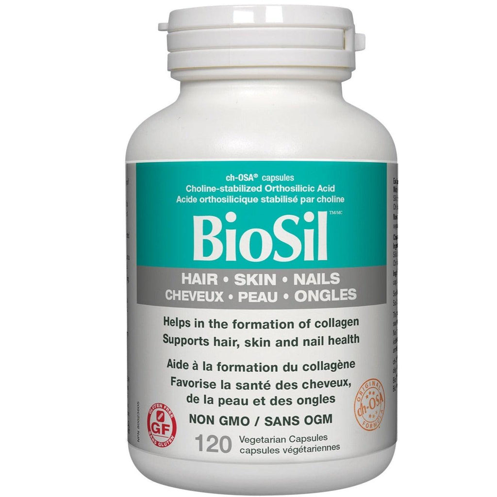 BioSil 120 Caps Supplements - Hair Skin & Nails at Village Vitamin Store