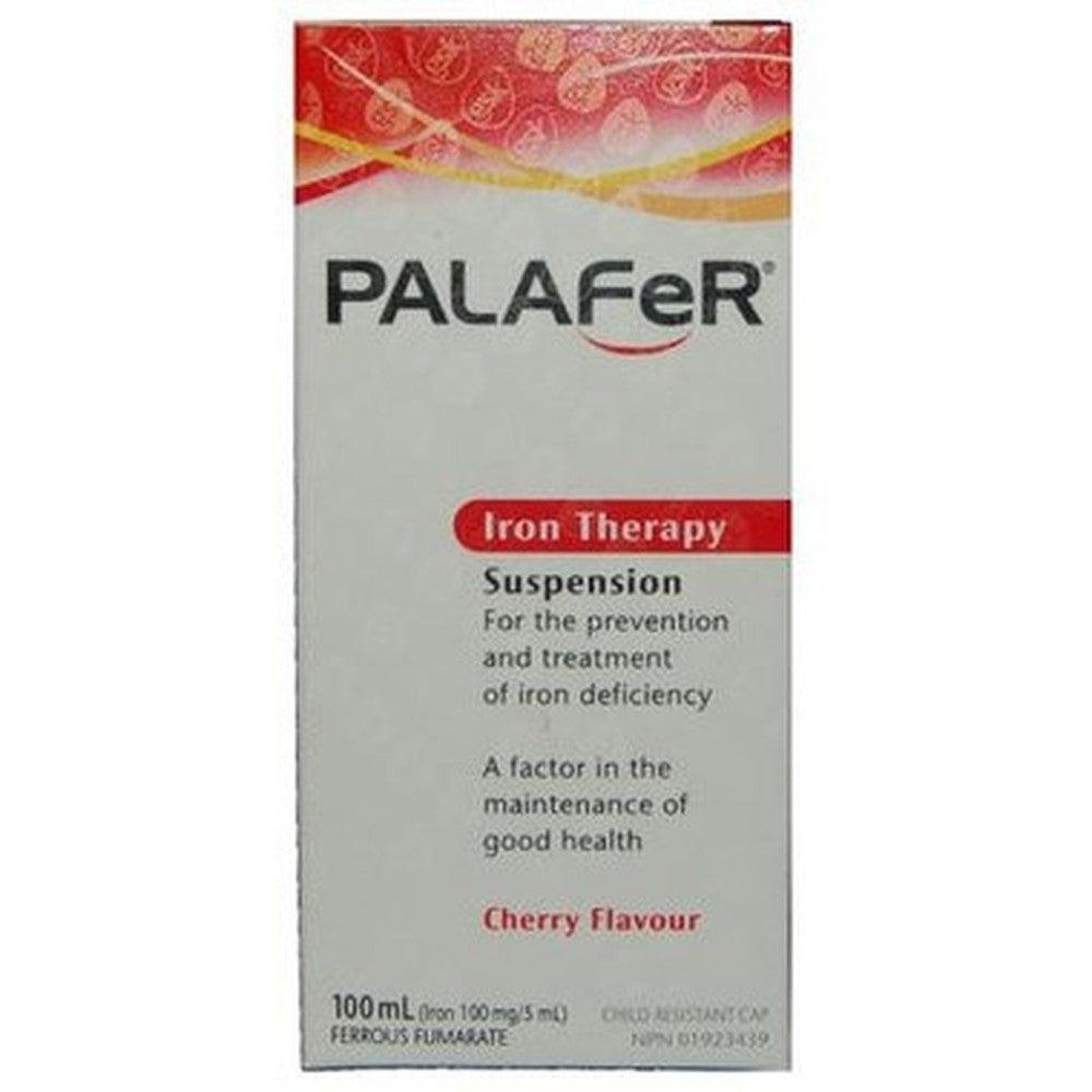 PalaFer Iron Therapy Suspension, Cherry Flavour 100 Ml Minerals - Iron at Village Vitamin Store