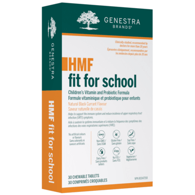 Genestra HMF Fit For School Probiotic Formula 30 Chewable Tabs Supplements - Kids at Village Vitamin Store