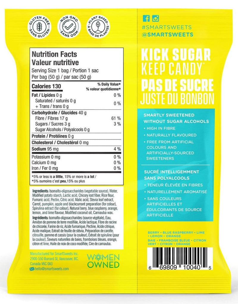 Smart Sweets Gummy Sourblast Buddies 50g Food Items at Village Vitamin Store