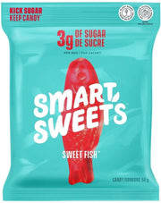 Smart Sweets Gummy Sweet Fish 50g Food Items at Village Vitamin Store