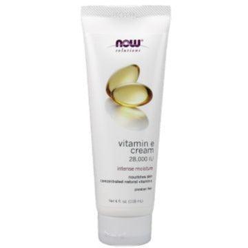 NOW Vitamin E Cream 118mL Body Moisturizer at Village Vitamin Store