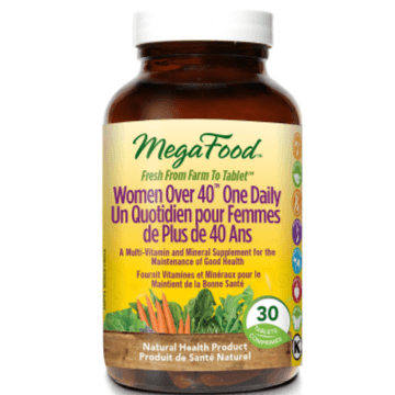 Mega Food Women Over 40 One Daily 30 Tabs Vitamins - Multivitamins at Village Vitamin Store