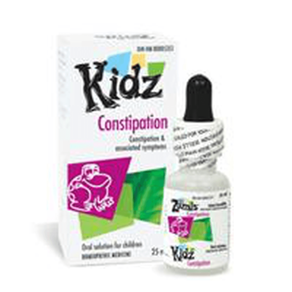 Kidz Constipation 25ML Homeopathic at Village Vitamin Store
