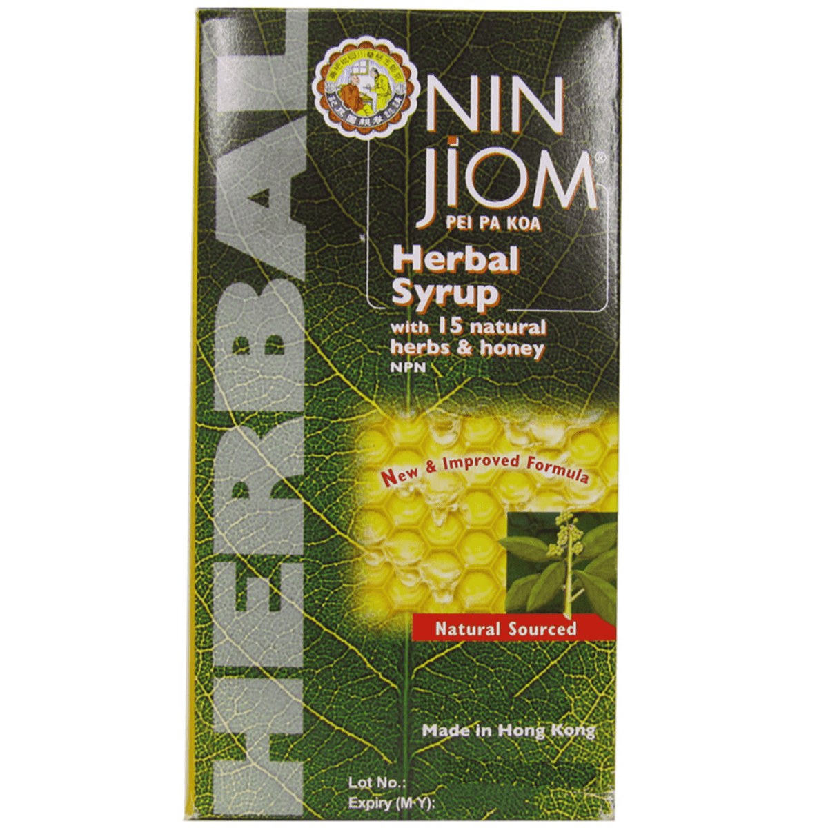 Nin Jiom Pei Pa Koa Herbal Cough & Throat Syrup 300ML Cough, Cold & Flu at Village Vitamin Store