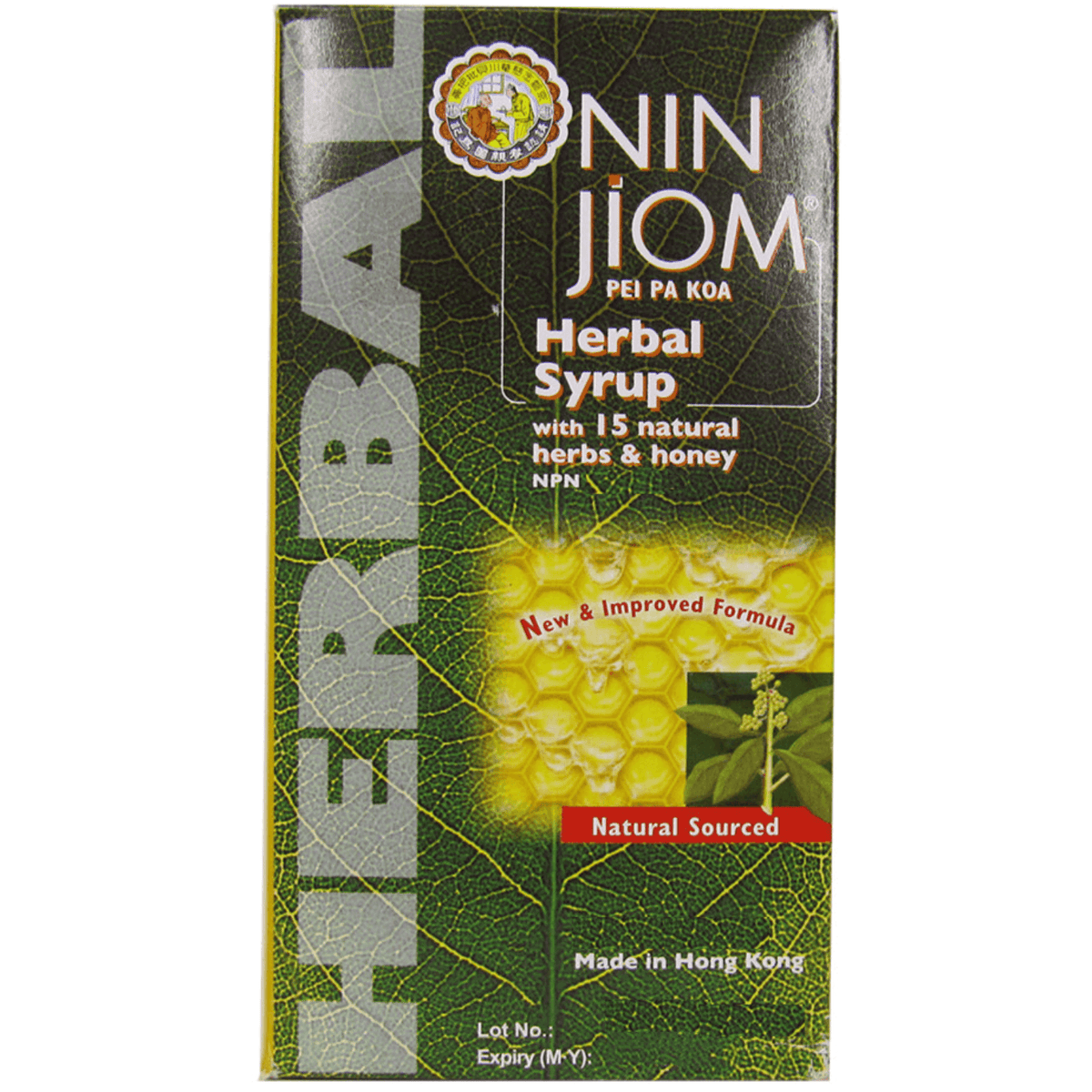 Nin Jiom Cough Syrup Herbal 150mL Cough, Cold & Flu at Village Vitamin Store