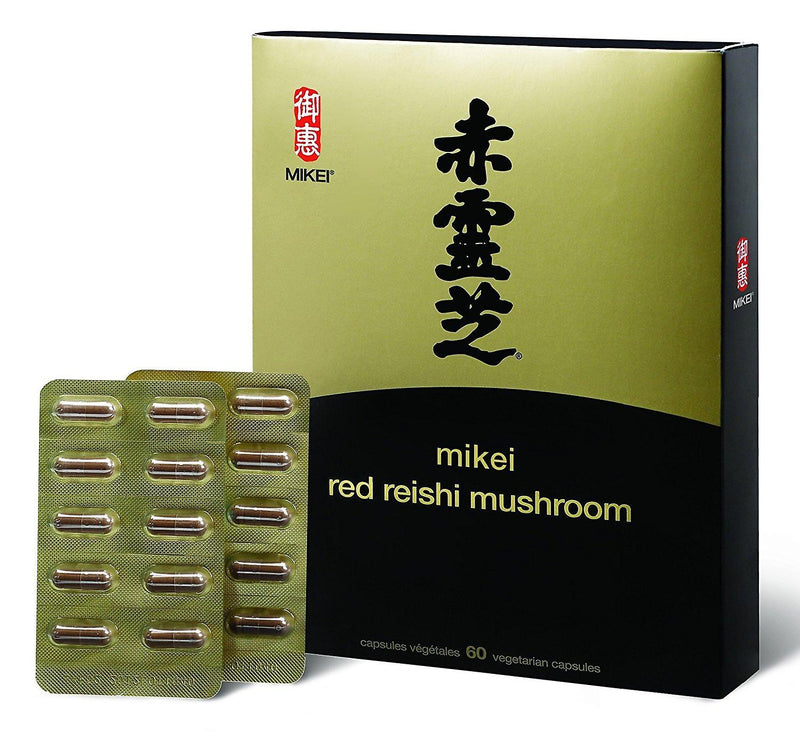 Mikei Red Reishi Essence 60 Veggie Caps Supplements - Immune Health at Village Vitamin Store