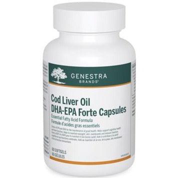 Genestra Cod Liver Oil DHA/EPA 60 Softgels Supplements - EFAs at Village Vitamin Store