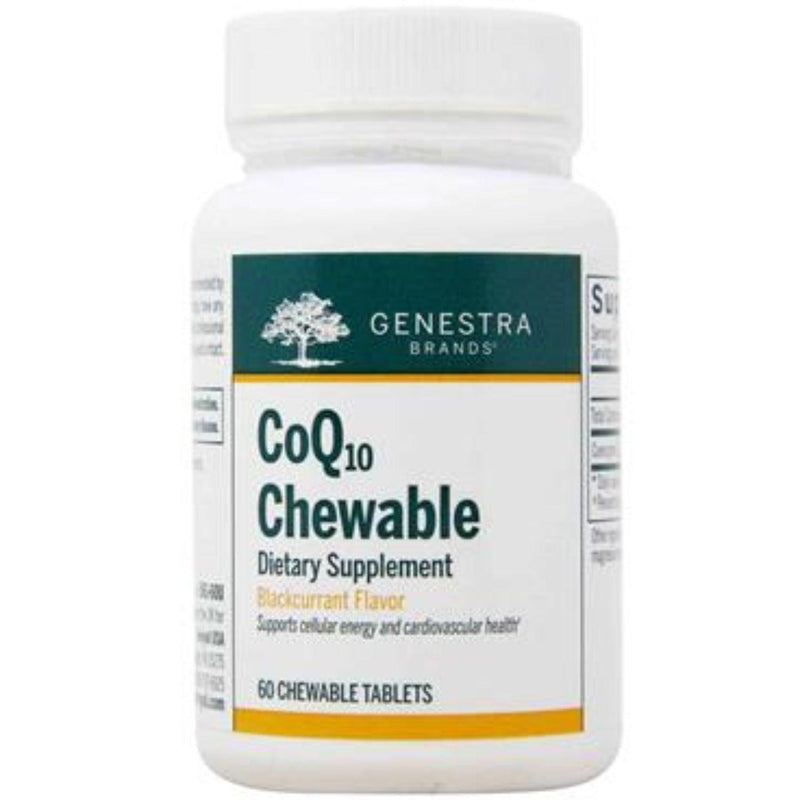 Genestra CoQ10 60 Chewable Tabs Supplements - Cardiovascular Health at Village Vitamin Store
