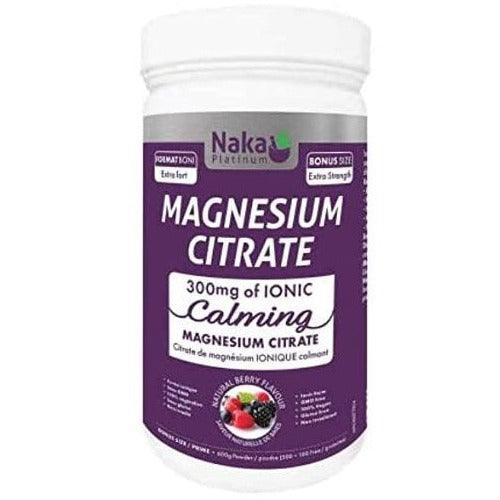 Naka Pro Mg12 Magnesium Citrate 250MG Berry Flavour Minerals - Magnesium at Village Vitamin Store