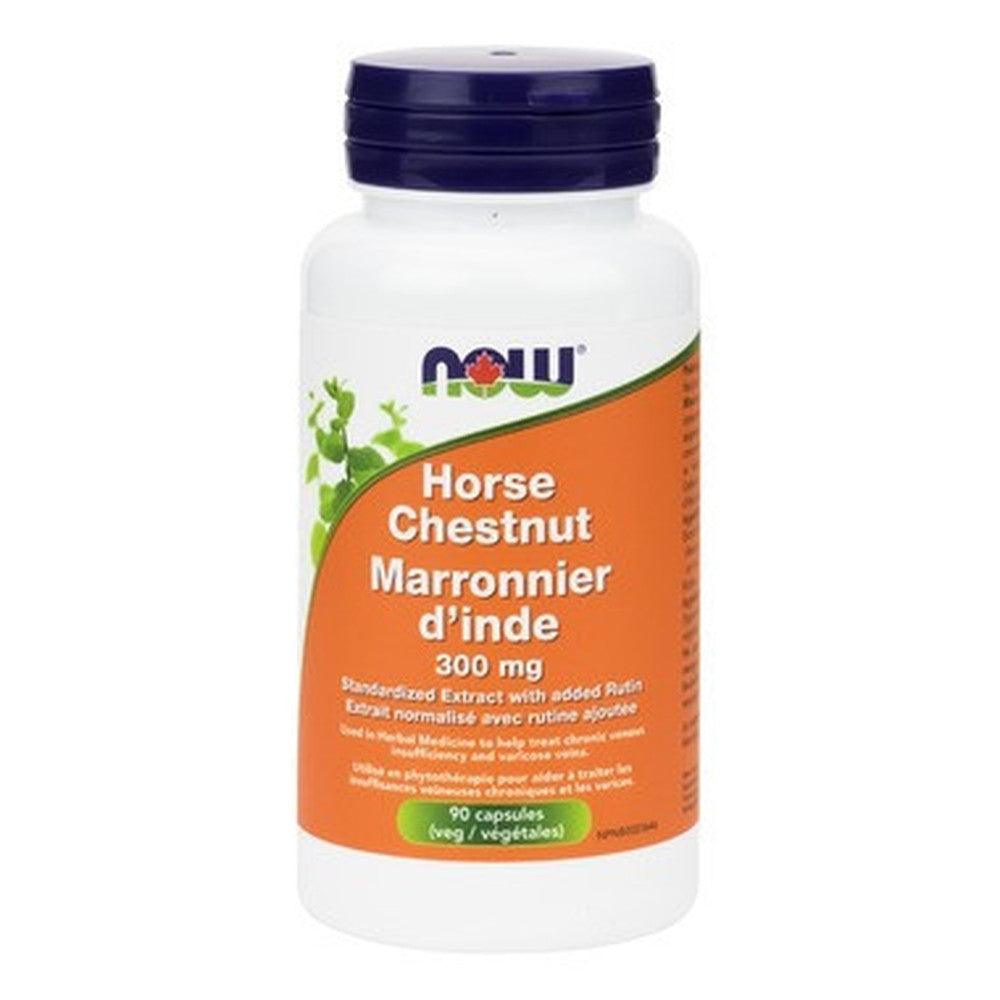 NOW Foods Horse Chestnut 300MG 90 Caps Supplements at Village Vitamin Store